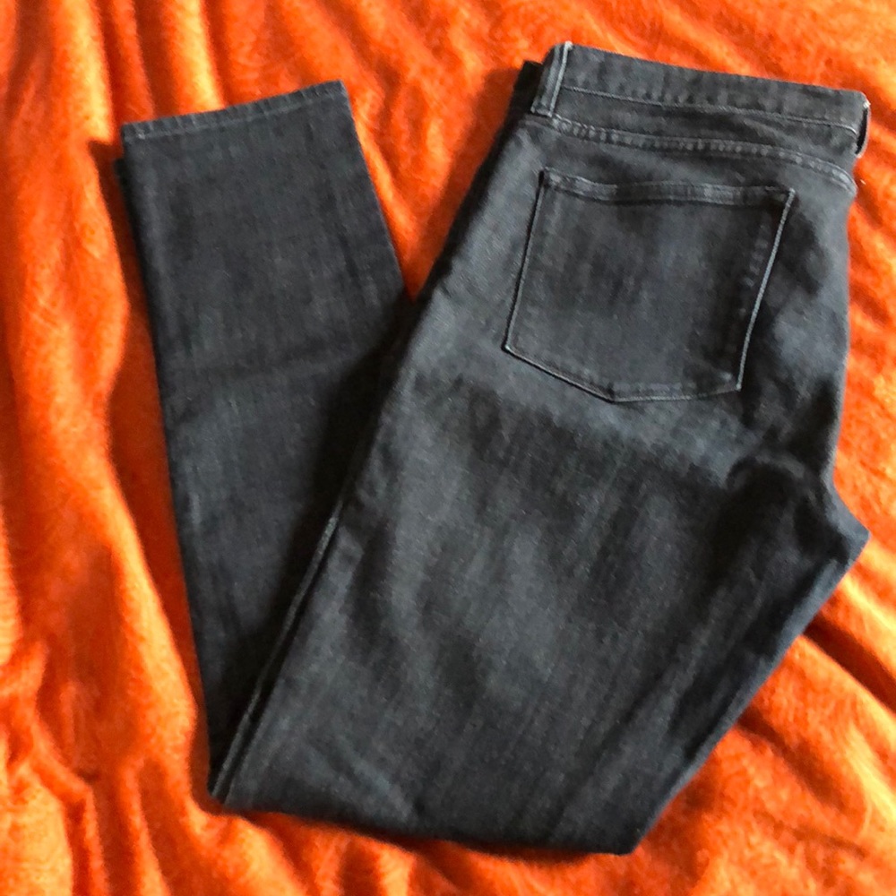 Dark blue skinny JCrew jeans